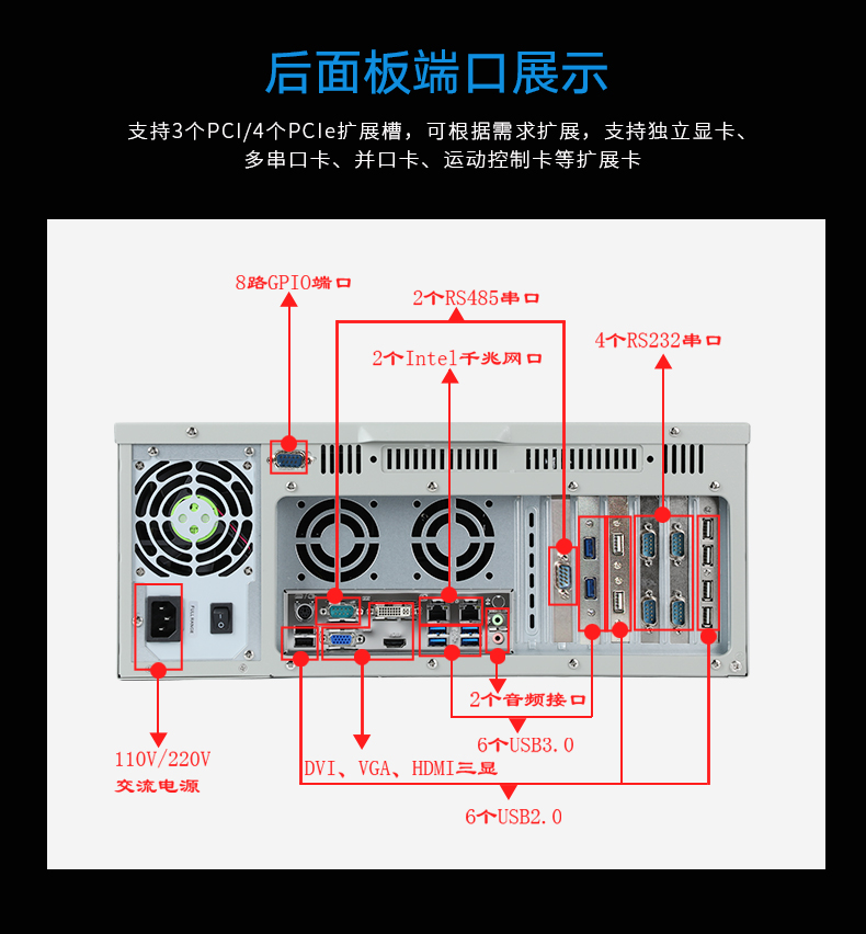 酷睿7代工控机,IPC-610L6串口2网口14USB,DT-610L-ZQ170MA.jpg