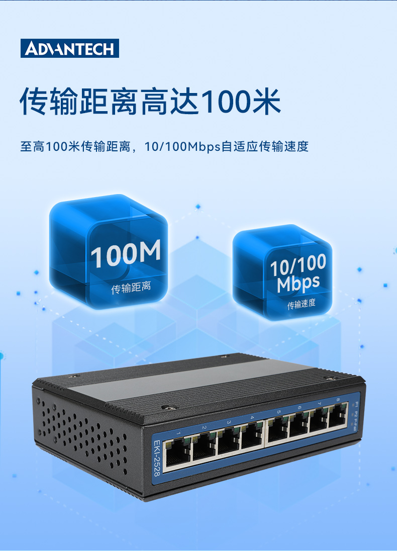 研华宽温网口交换机,支持DIN导轨壁挂式安装,EKI-2528-BE.jpg