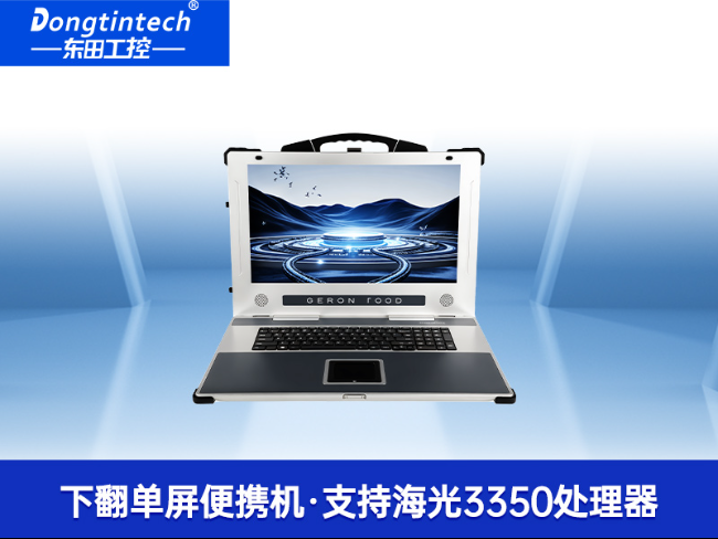 17.3寸下翻加固便携机|国产海光HG-3350处理器电脑|DTG-1417ZD-U3350MA