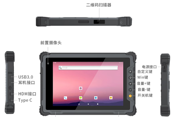 东田三防国产工业平板电脑端口.png 东田三防国产工业平板电脑端口.png